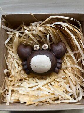 Cute Wooden Animal Figurine Decor